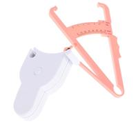 Yardenfun Calibro per Grasso Corporeo e Nastro Misuratore della Massa Grassa, Leggero in Abs Schede Istruzione, Set Portatile per Monitoraggio Salute e Fitness Personale