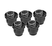 Yardenfun Cappucci di Accensione in Plastica 5 Pezzi per Barbecue e Riscaldatore da Giardino, Manopola Pulsante di Controllo Pressione, Accessorio Portatile e Resistente per Fuochi All'aperto