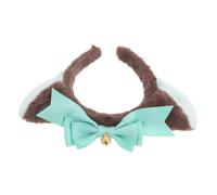 Yardenfun Carino Ornamento Per Cerchietto Con Orecchie Di Gatto, Morbido Ed Elegante Cerchietto Con Fiocco E Campanellino Per Spettacoli Teatrali, Feste Di Cosplay E Per L'uso