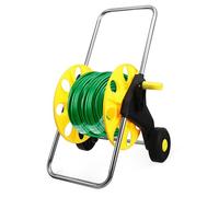 Yardenfun Carrello Avvolgitubo Con Ruote Per Da Supporto Contenitore Per Irrigazione e Lavaggio Auto Design e Resistente