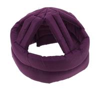 Yardenfun Casco Protettivo per Anziani Viola in Cotone e Spugna Protezione Testa e Anti-infortuni per Attività Comunitarie e Passeggiate All'aperto