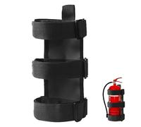 Yardenfun Cinghia Fissaggio Estintore Auto Nera con Gancio e Chiusura a Strappo Forte Supporto Pratico per Estintori Casa e Veicoli Facile Installazione e Fissaggio Sicuro su Strade