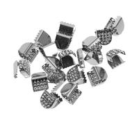 Yardenfun Clip per Lacci Scarpe Decorativi 20 Pezzi Fermagli in Acciaio Inossidabile per Lacci Piatti senza Necessità di Allacciatura, per Scarpe Ragazzo Ragazza e Sport