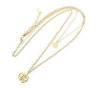 Yardenfun Collana Due Strati con Ciondolo per Accessorio per Speciali