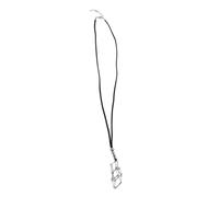 Yardenfun Collana Gabbia Cristallo Cristalli in Similpelle e Metallo Cordino Regolabile Per Collana Te Pietre Vuoto Per Pendenti Decorativi Per Vintage