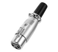 Yardenfun Connettore Xlr Pin Maschio Microfono Plug Audio per Mixer e Registrazioni Spina Microfono Rapida e Versatile per Dispositivi Audio e Pubblici Interventi