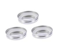 Yardenfun Coperchi Barattoli Mason in con Guarnizione in Silicone O Ring Sigillanti e Perdita per Frigorifero Freezer e Conservazione Sicura