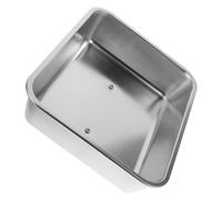 Yardenfun Coperchio Per Barbecue Rettangolare Adatto Per Cucinare Piatti Come Bistecche Protegge Cibo Dagli Schizzi d Olio Resistente Al Calore Per Uso Duraturo Facile Da Pulire