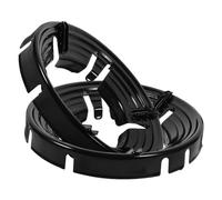 Yardenfun Copertura Antivento in Acciaio Inox Per Fornello a Gas, Supporto Resistente Per Wok e Pentole, Set 2 Pezzi Per Uso Domestico e Risparmio Energetico