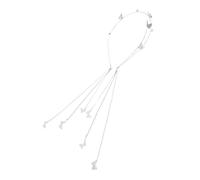 Yardenfun Copricapo Da Donna Con Perle Farfalla E Nappa Accessori Per Da Sposa Fatti A Mano Copricapo Lungo Con Nappa Per Matrimoni Spose