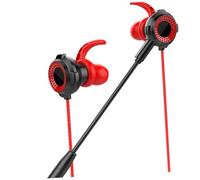 Yardenfun Cuffie Gaming In Ear con Microfono Doppio Regolabile Auricolari Stereo con in Silicone Antisudore per Smartphone e Console