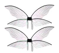 Yardenfun da Fata per Ragazze e Adulti Set 2 Pezzi di Farfalla Leggere e Resistenti per Costume Cosplay Feste di Compleanno Balli in Maschera e Travestimenti