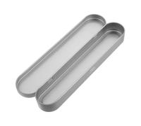 Yardenfun Data [ Scatola Porta Pinzette in Ferro Robusto, Astuccio Multiuso Per Raschietti Lingua e Penne, Custodia Portatile Compatta Per Accessori Trucco e Cancelleria Da Viaggio