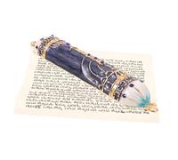 Yardenfun Decorazione Mezuzah Metallo Arredamento Ebraico Sacro per Preghiera Facile Installazione Resistente e Significativo per Hannukah e Natale