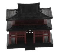 Yardenfun Decorazione Miniatura Padiglione Cinese in Figurina Antica Resistente Sbiadimento per Acquatico e Artistico