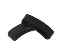 Yardenfun Fibbia Anticaduta per Cinturino Orologio Core e Compatibile, 2 Pezzi, Loop Keeper Nero, Accessorio per Braccialetto Intelligente