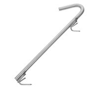 Yardenfun Ganci in per Barbecue e Grigliate Resistenti e Facili da Pulire per Appendere Salsicce e Spiedini Strumento Versatile per Cottura all