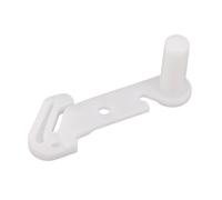 Yardenfun Gancio Fermaporta Frigorifero Plastica Resistente a Destra, Accessorio per Riparazione e Manutenzione Porte Frigoriferi, Parte di Ricambio per Elettrodomestici da Cucina
