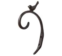 Yardenfun Gancio in Ferro per Vasi da Fiori da Parete Appendi Piante Esterni Resistente all Acqua Design Rustico Minimalista