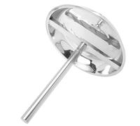 Yardenfun Griglia per Barbecue in Acciaio Smontabile 22Cm Piatto per Pollo Arrosto Stabile e Facile da Pulire Accessorio per Picnic e Campeggio