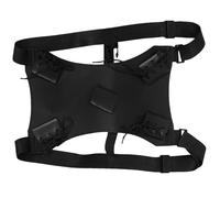 Yardenfun Imbracatura in Pelle per Doppia Medievale e Giapponese Tracolla Cosplay Regolabile per Adulti e Borsa Robusta per Costume Teatrale e Halloween