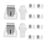 Yardenfun Kit 10 Chiusure per Porta Asciugatrice Compatibili, Fermagli a Scatto Robusti per Elettrodomestici, Accessori Sostitutivi Versatili per Riparazioni Domestiche