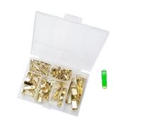 Yardenfun Kit Ganci per Appendere Cornici Chiodi di Metallo Antitraccia 130 Pezzi Set Completo Livello a Bolla per Pareti di Legno Ufficio Scuola e Camere da Letto