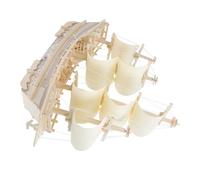 Yardenfun Kit Puzzle Veliero in da Montare da Te per Adulti e Decorazione da con Design Storico e Materiale Robusto