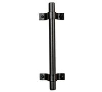 Yardenfun Maniglia per Porta in Ferro Nero Stile Americano Maniglia per Armadio e Cassetto Accessorio per la Casa Resistente e Artigianale Adatta a Tutti i Tipi di Porte