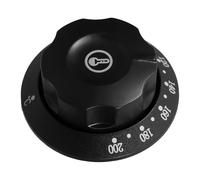 Yardenfun Manopola di Ricambio per Forno e Fornello Gas Copertura Termostato in Plastica Resistente Controllo Temperatura Sicuro e Facile per Cucina Compatibile con Forni Elettrici e