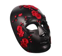 Yardenfun Maschera Masquerade Ricamata Leggera per Carnevale e Halloween Accessorio Cosplay e Decorazione per Festa Mascherata Design Floreale Cinese per Donna Comfort Tutto Giorno