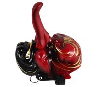 Yardenfun Maschera Tengu Giapponese Tradizionale Regolabile per Cosplay Samurai e Carnevale Maschera Oni da Festa Halloween e Decorazione Murale Culturale per Adulti