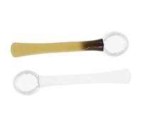 Yardenfun Massaggiatore per Crema Contorno Occhi 2 Pezzi, Applicatore Viso in Plastica Liscia per Assorbimento Siero e Riduzione Occhiaie, Strumento per Cura Pelle e Gonfiore Occhi Donna