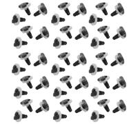 Yardenfun Nasi di Plastica Neri Triangolari 60 Pezzi per Giocattoli di Peluche, Accessori per Cucito e Uncinetto Aspetto Realistico e Tocco Delicato per Gatti e Orsi