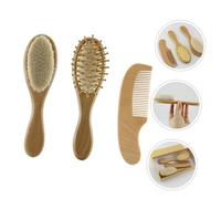 Yardenfun Naturale e Pettine per Ragazzo Ragazza Massaggio Capelluto Irritazioni Shower