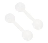 Yardenfun Occlusore Oculare Professionale 2 Pezzi, Strumento Di Visiva Portatile, Piastra Occludente Plastica Trasparente Per Esame Della Vista a Casa e Studio Medico