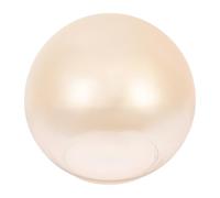 Yardenfun Paralume a Globo in Vetro Color Tè da 13 CM di Diametro Paralume Rotondo per Lampada a Sospensione Lampada da Tavolo e da Soffitto Diffusore di Luce per Soggiorno e Camera da