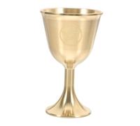 Yardenfun Pentagram Altar Goblet Solido Vintage da Vino per Offerte e Riti Spirituali Decorazione Occulta per Cerimonie e Pratiche Meditative