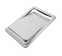 Yardenfun per Cestino Spazzatura Incasso in Acciaio Inossidabile con Patta Oscillante Compatibile per Cucina Bagno e Ufficio per Spazi Ridotti su Piano