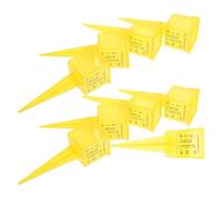 Yardenfun Pluviometro da Giardino 15 Pollici in Plastica Resistente alle Intemperie Misuratore di Pioggia Portatile 9 Pezzi per Esterni Tazze di Raccolta per Irrigatori e Monitoraggio