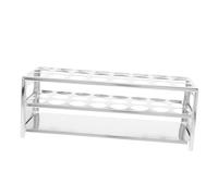 Yardenfun Porta Provette da Laboratorio Supporto Campionamento Centrifuga Riutilizzabile Organizer Compatto per Test Tubi Chimica Sicuro ed Efficiente