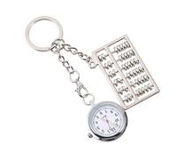 Yardenfun Portachiavi Orologio Pendolo Unico Con Design Abaco Orologio Da Tasca Multifunzionale Per e Regali Per Occasioni Speciali