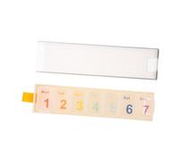 Yardenfun Portapillole Settimanale Compatto con Scomparti Trasparenti Organizzatore Medicinali Giornaliero Piccolo e Portatile e Viaggio