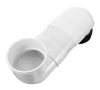 Yardenfun Raccordo per Scarico Wc Regolabile Dispositivo Spostatore per Installazione Bagno senza Scavo Resistente e Sigillato Compatibile Maggior Parte dei Water Montaggio Rapido senza