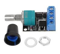 Yardenfun Regolatore di Velocità Motore a Continua Dc 5-16V 10A Pwm Modulo Controllo Velocità per Motori Cc e Dimmer LED per Uso Elettrico e Industriale