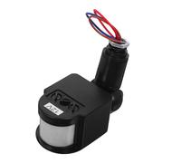 Yardenfun Rilevatore di Movimento LED Infrarosso con Controllo PIR Interruttore Regolabile per Luce Notturna e Illuminazione Sicura Interna ed Esterna