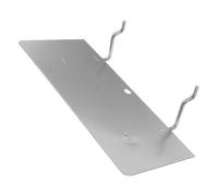 Yardenfun Scaffale per Pannelli Forati in Ferro Robusto Argento Supporti Resistenti per Ottimizzare lo Spazio in Laboratori e Ambienti Artigianali