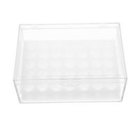 Yardenfun Scatola di Medicinali Organizer Compatto e Portatile in Plastica con Coperchio Contenitore Ermetico Quadrato per Uso Domestico e Emergenze