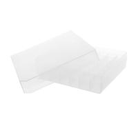Yardenfun Scatola per Fiale Plastica Trasparente Contenitore per Microprovette da Pozzetti Organizzatore per Fiale per Frigorifero Soluzione di Stoccaggio per Laboratorio Contenitore