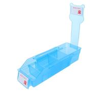 Yardenfun Scatola porta medicinali: organizer telescopico per flaconi di infusione - organizer medico per farmacia domestica, scaffale per medicinali blu